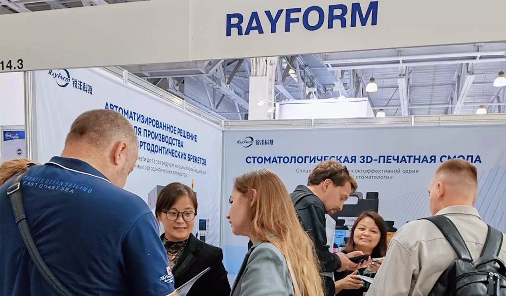 RayForm Technology Showcases Innovative Dental 3D Printing Solutions at Dental Expo Russia 2025