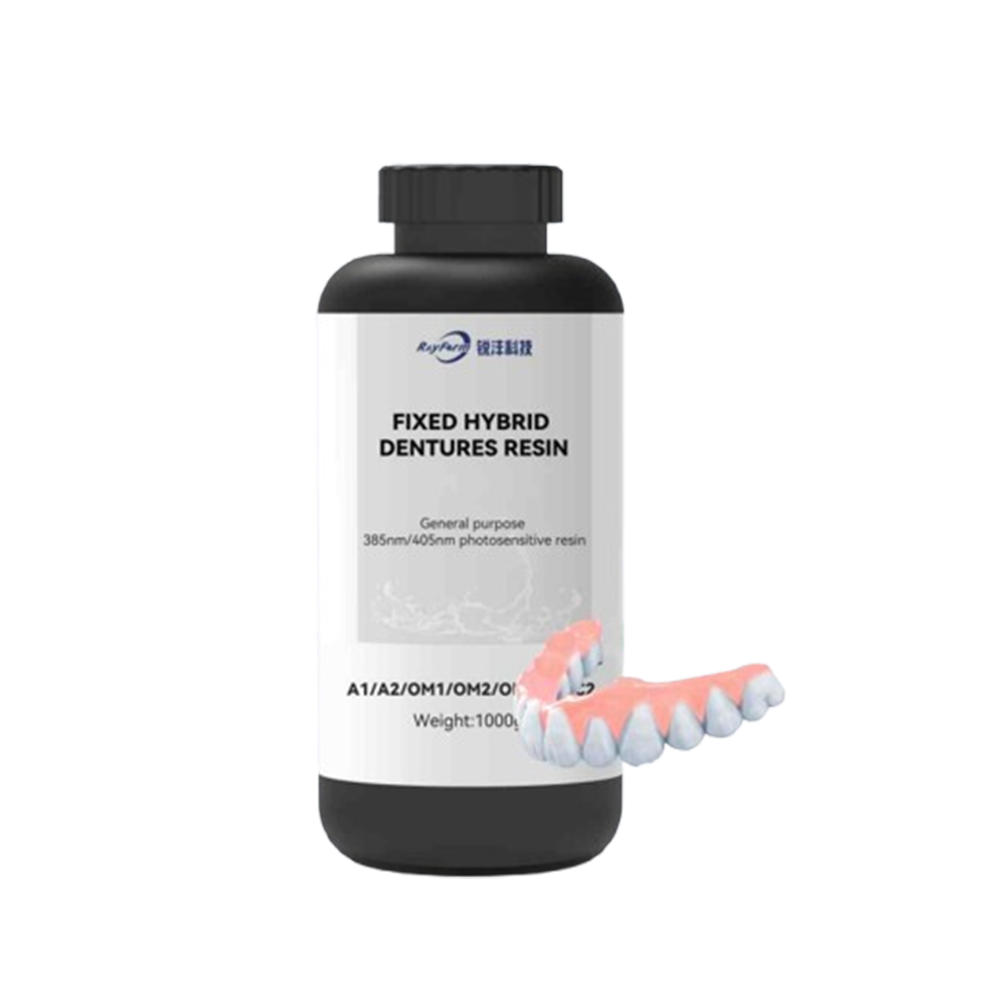 Fixed Hybrid Dentures Resin